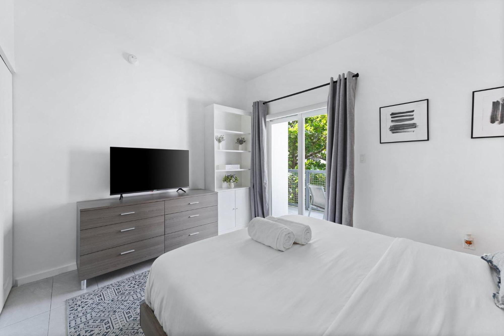 Modern Apartment In Edgewater Miami Rom bilde