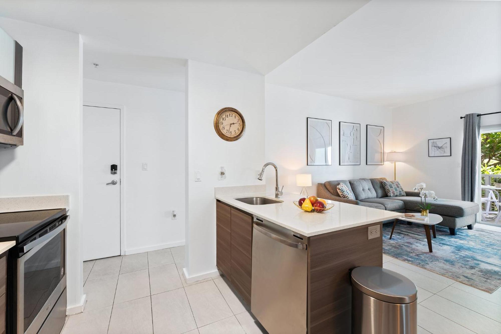 Modern Apartment In Edgewater Miami Rom bilde