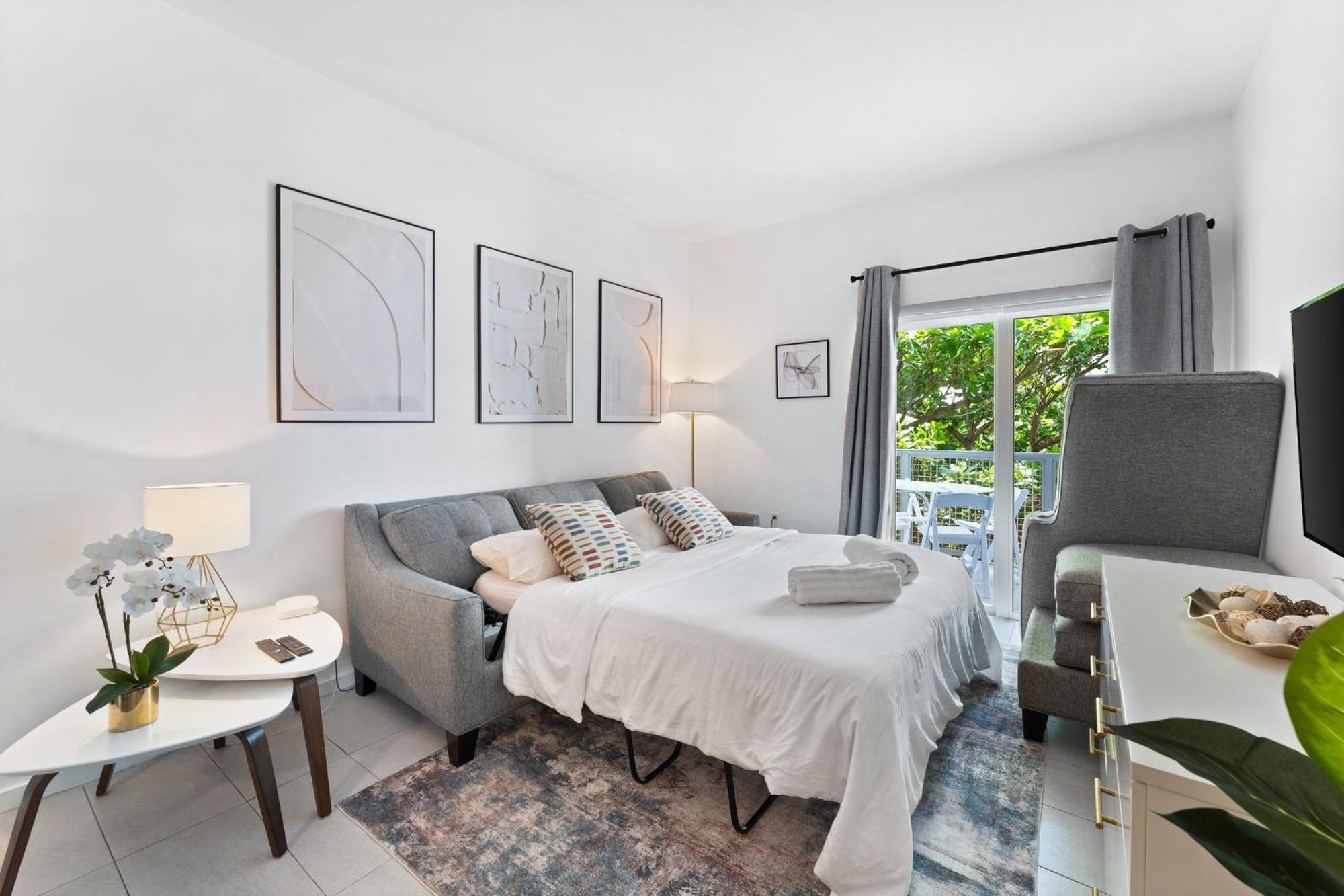 Modern Apartment In Edgewater Miami Rom bilde