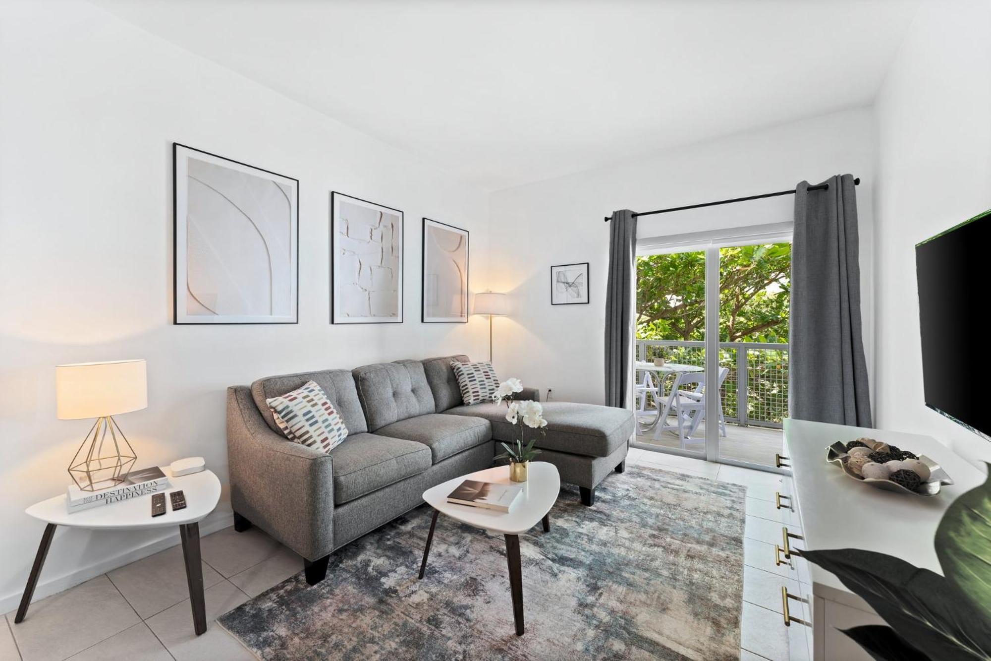 Modern Apartment In Edgewater Miami Rom bilde