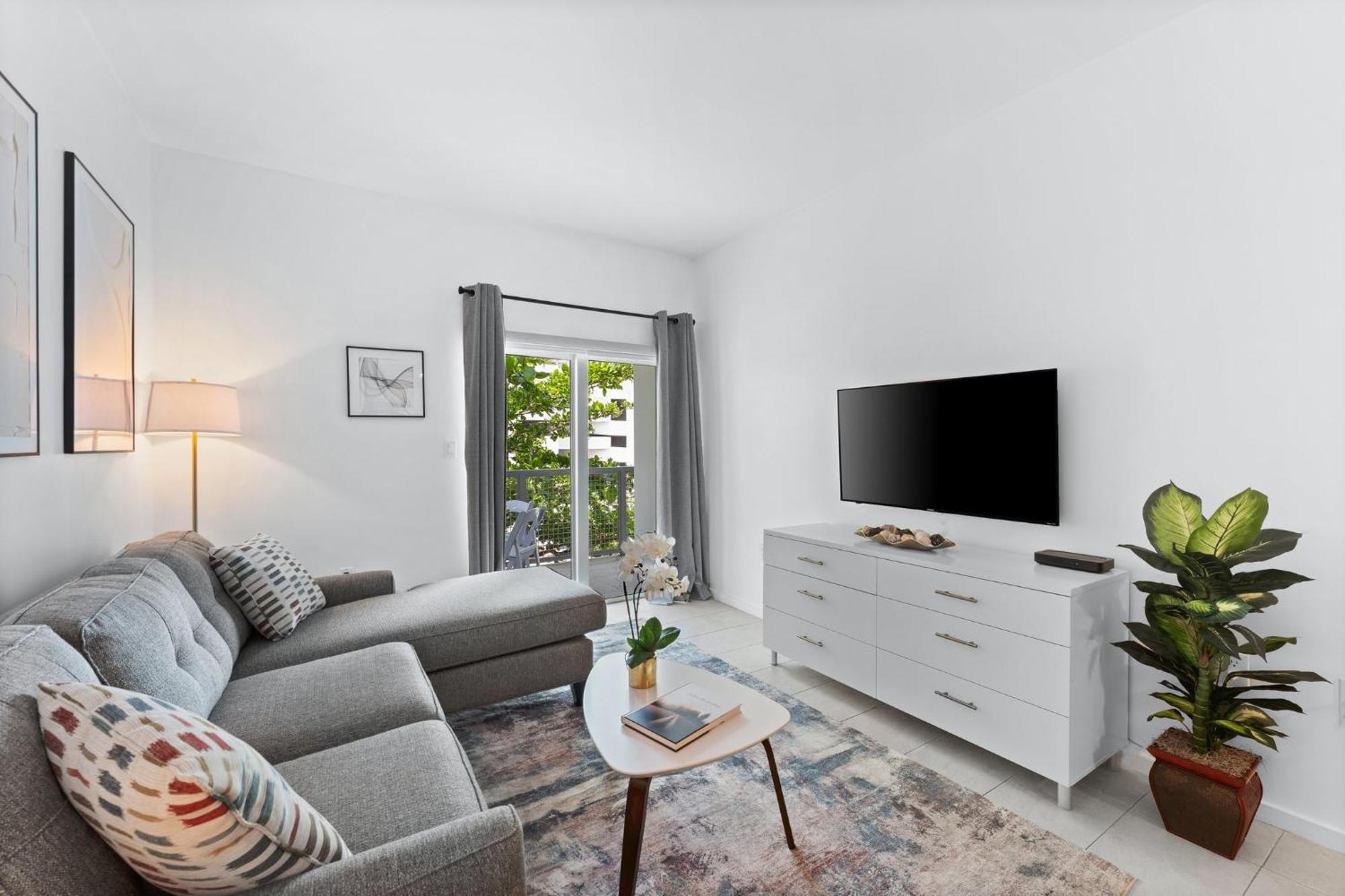 Modern Apartment In Edgewater Miami Rom bilde